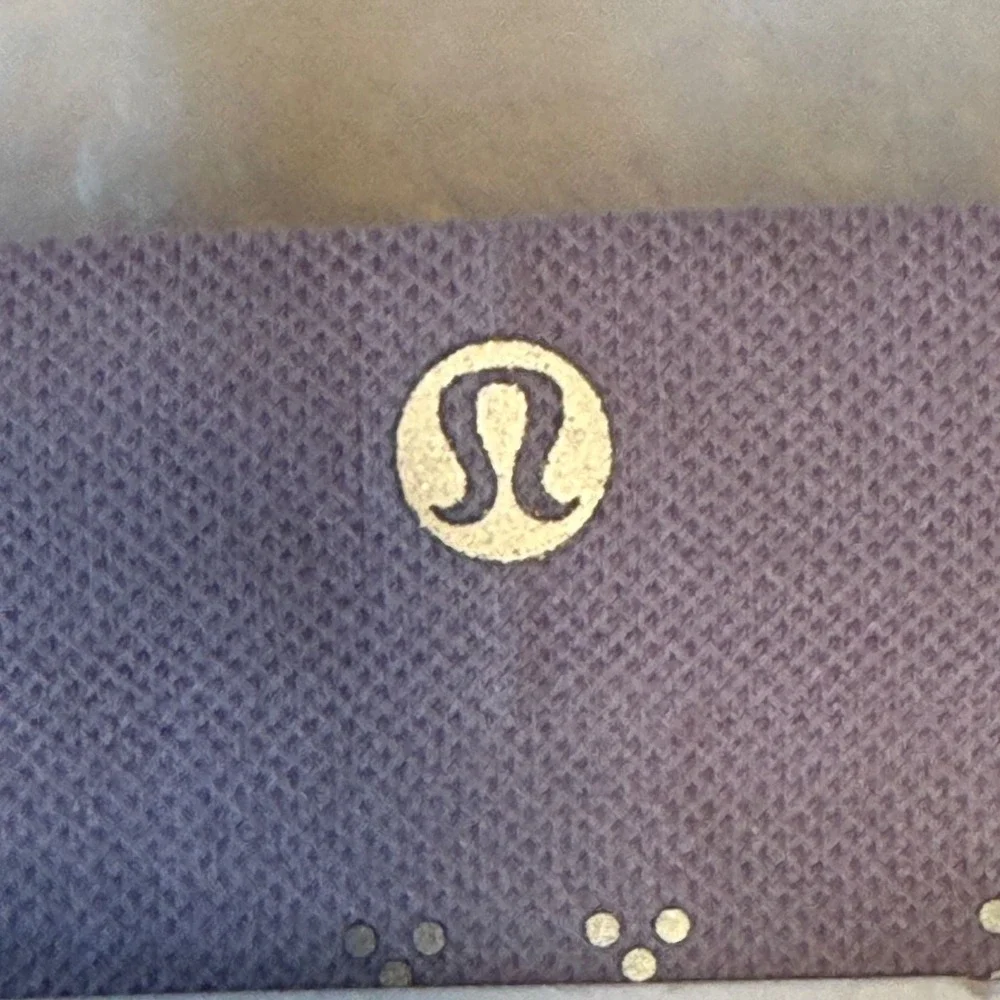 Lululemon Woman's Power Stride Crew Socks Reflective Lilac Ether Size L NWT